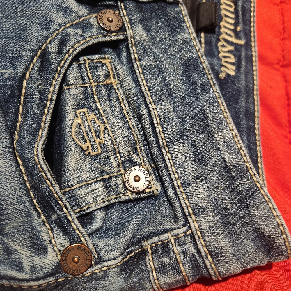 Harley-Davidson Blue Denim Jeans